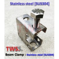Beam Clamp  สแตนเลส,Beam Clamp Stainless Steel, Beam Clamp SUS304